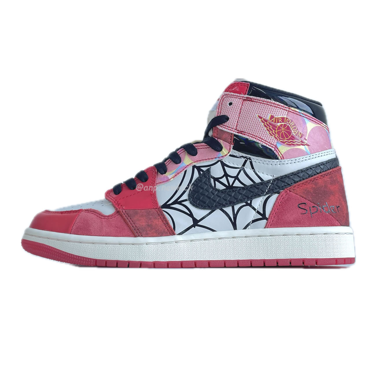 Air Jordan 1 High Og Spider Man Dv1748 601 1 (1) - newkick.vip