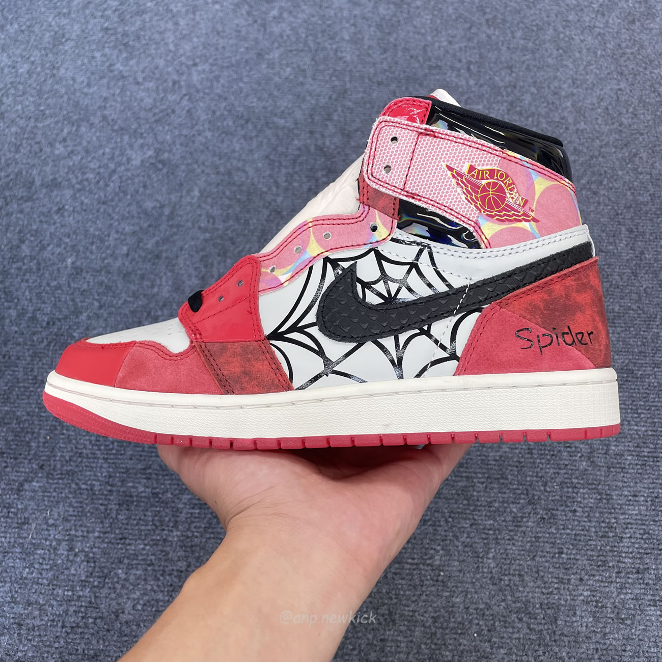 Air Jordan 1 High Og Spider Man Dv1748 601 1 (2) - newkick.vip