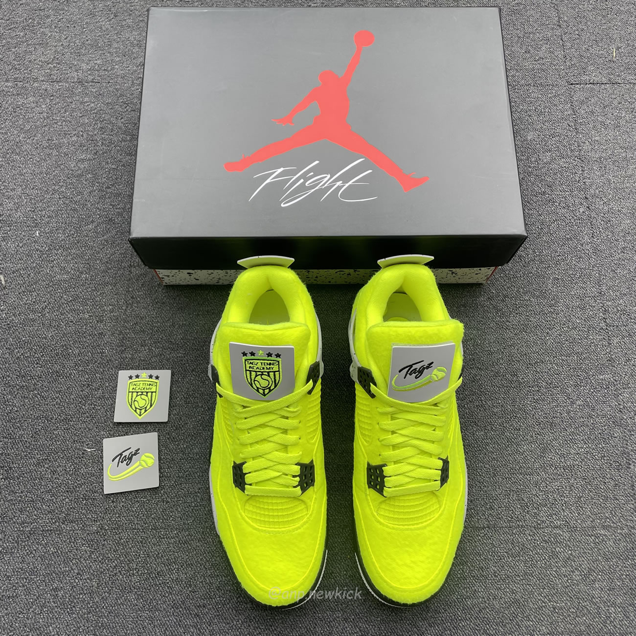 Air Jordan 4 Retro Tennis Ball Dv6773 700 (10) - newkick.vip