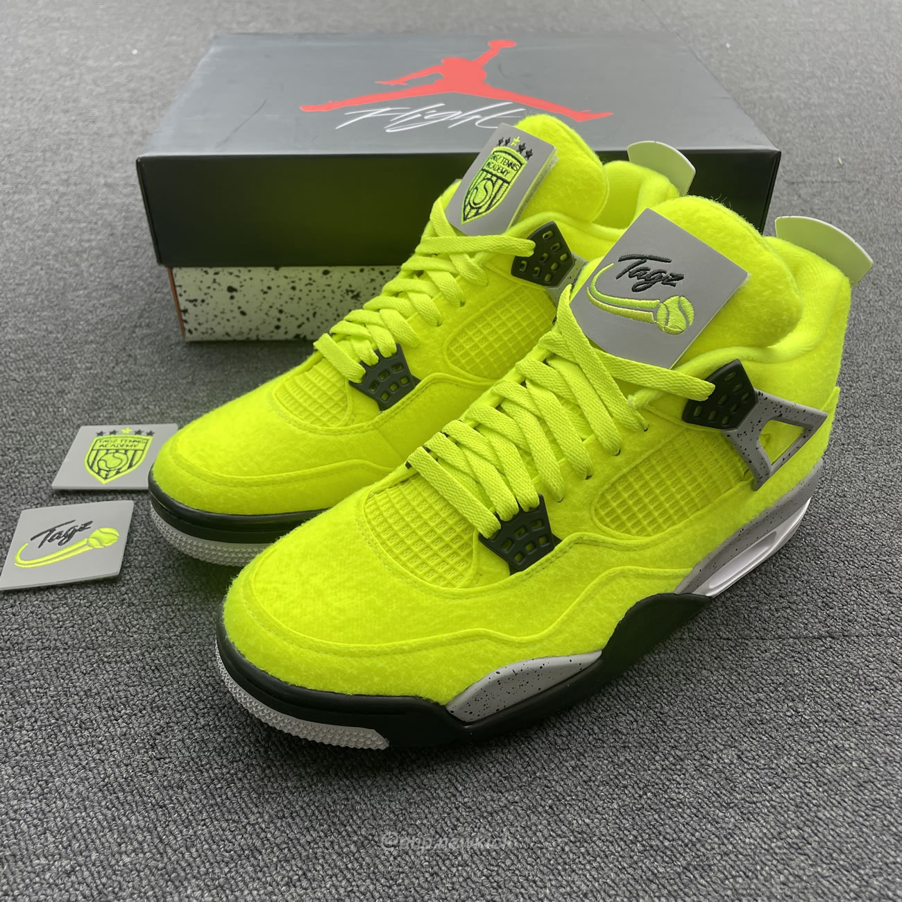 Air Jordan 4 Retro Tennis Ball Dv6773 700 (7) - newkick.vip