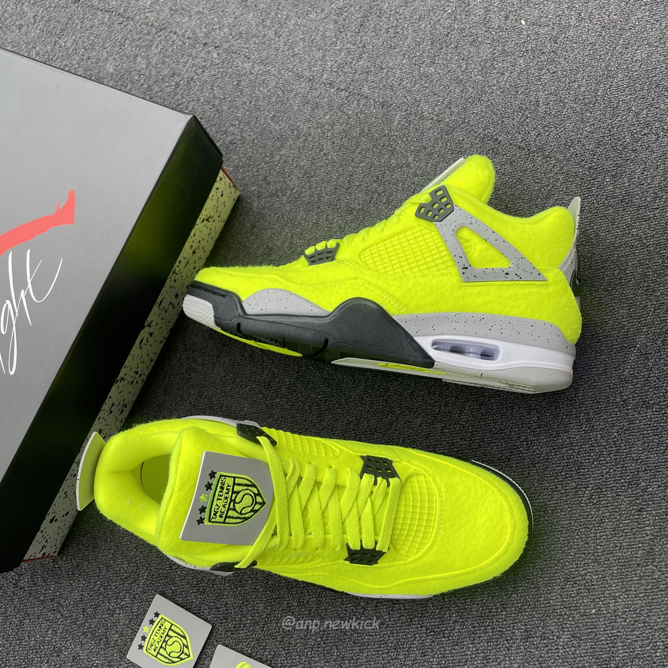 Air Jordan 4 Retro Tennis Ball Dv6773 700 (9) - newkick.vip