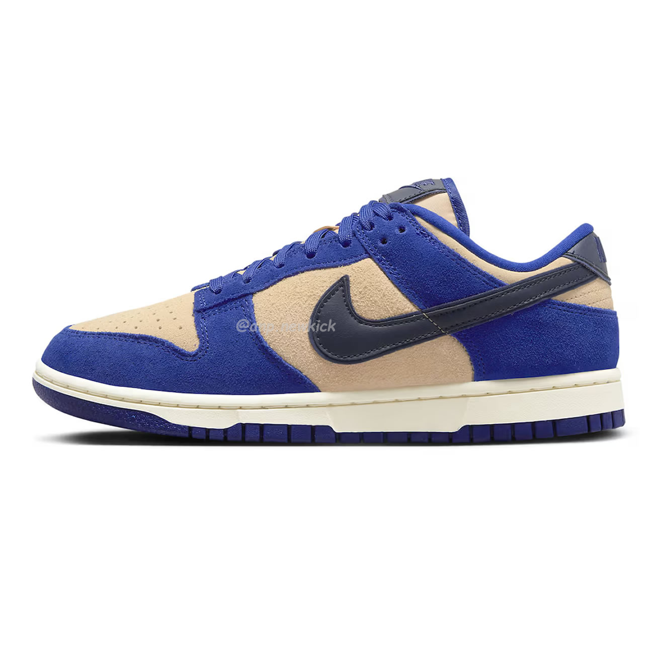 Nike Dunk Low Lx Blue Suede Womens Dv7411 400 (1) - newkick.vip