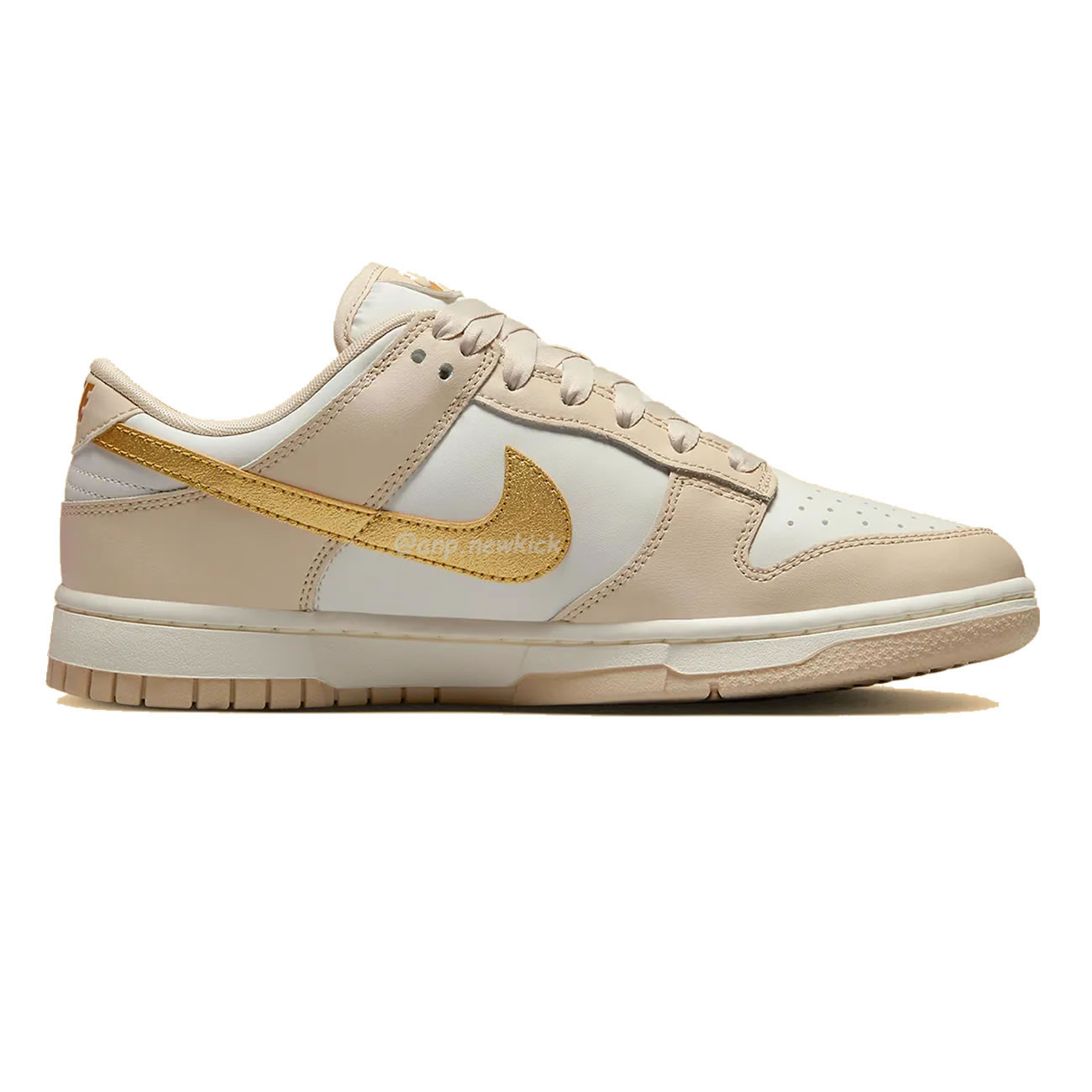 Nike Dunk Low Gold Swoosh Dx5930 001 (9) - newkick.vip