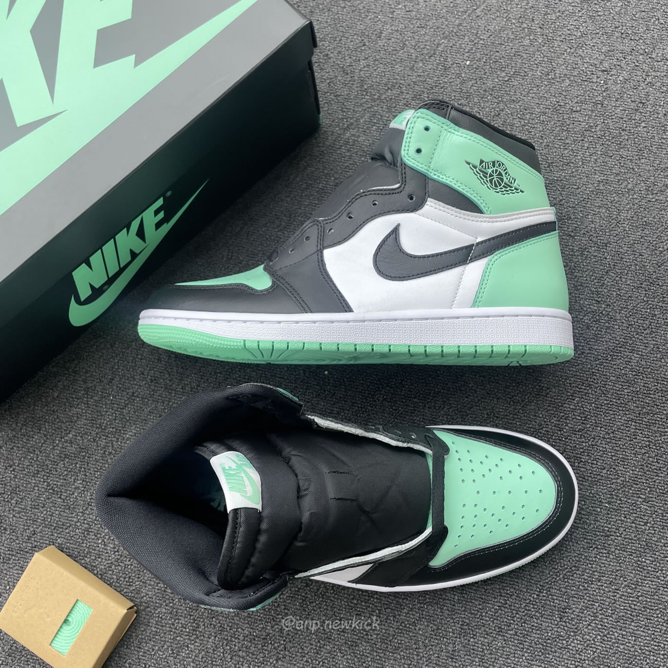 Air Jordan 1 Retro High Og Green Glow Dz5485 130 (13) - newkick.vip