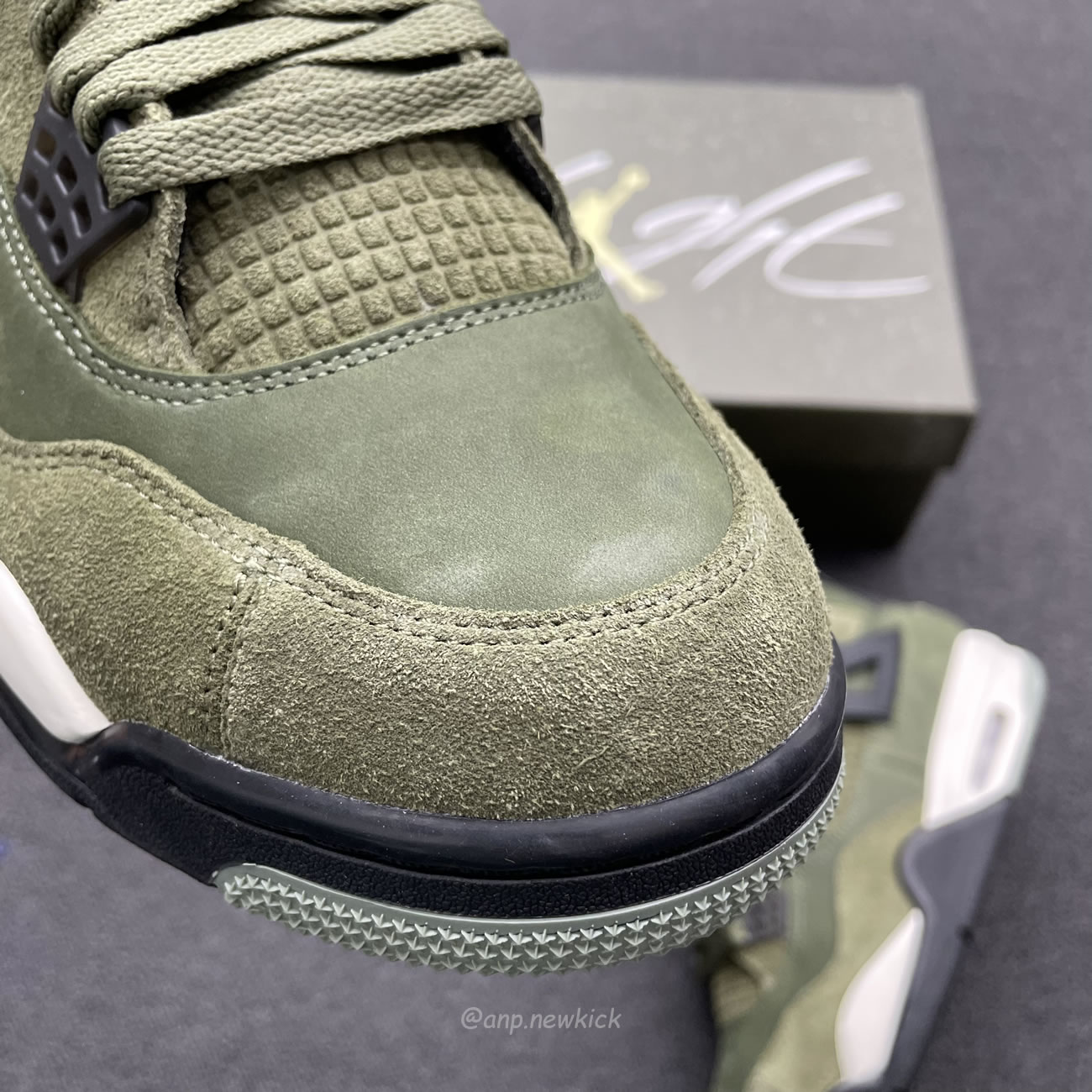 Air Jordan 4 Retro Se Craft Medium Olive Ps Fb9929 200 (4) - newkick.vip