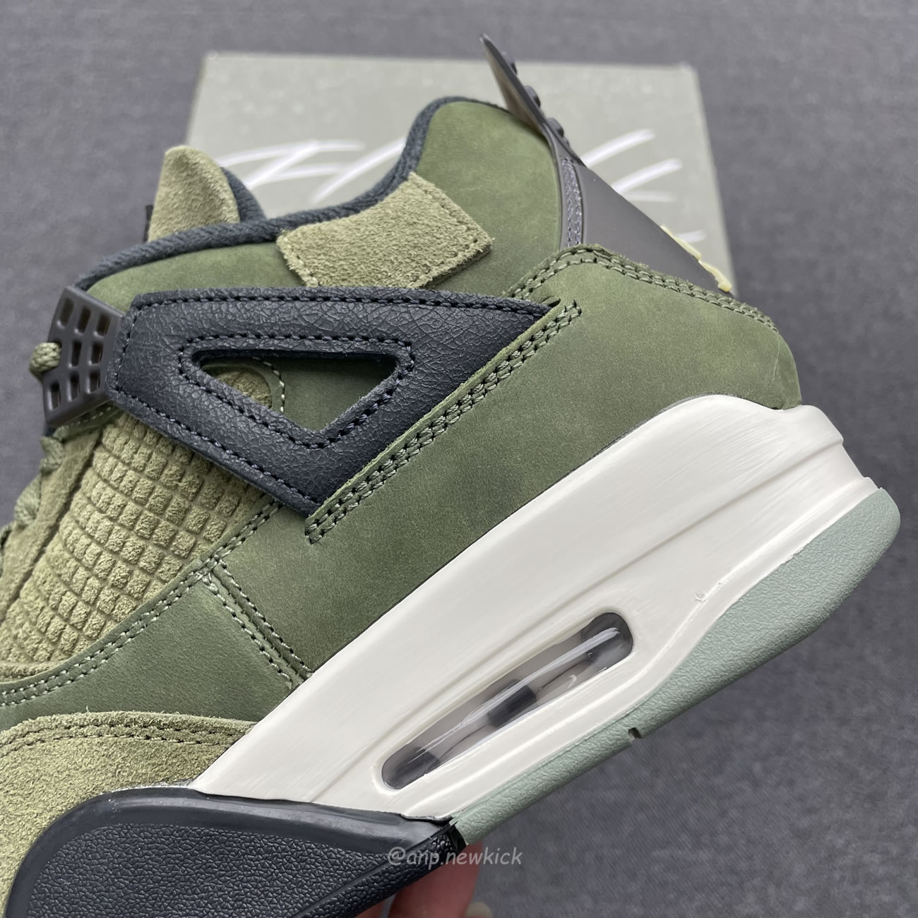 Air Jordan 4 Retro Se Craft Medium Olive Ps Fb9929 200 (6) - newkick.vip