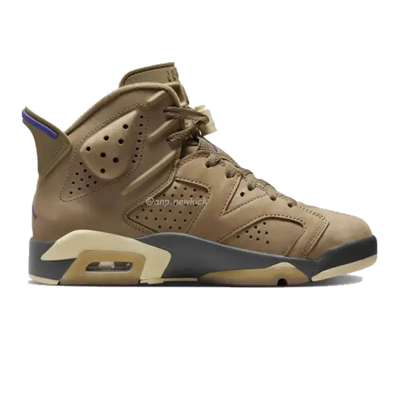 Air Jordan 6 Retro Gore Tex Brown Kelp Womens Fd1643 300 (12) - newkick.vip