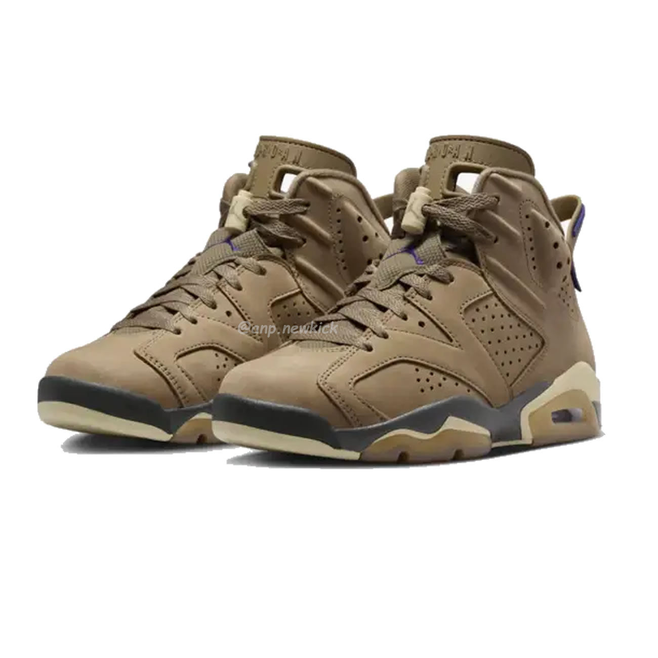 Air Jordan 6 Retro Gore Tex Brown Kelp Womens Fd1643 300 (3) - newkick.vip