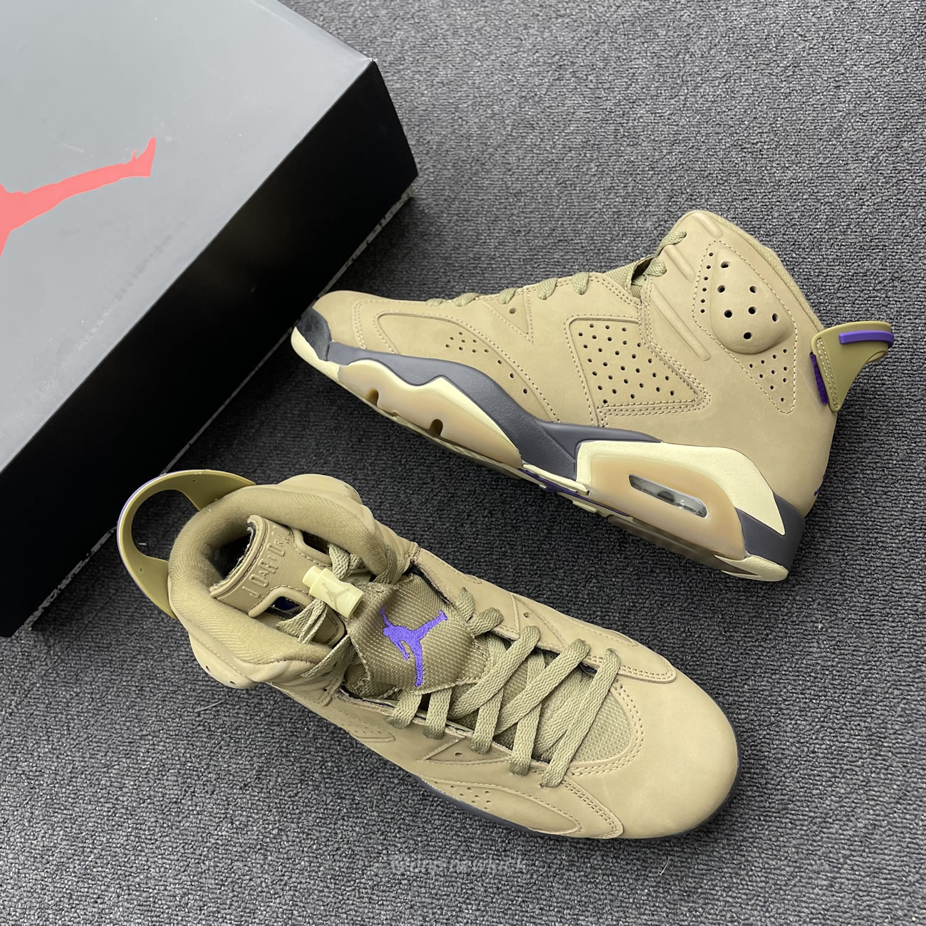 Air Jordan 6 Retro Gore Tex Brown Kelp Womens Fd1643 300 (8) - newkick.vip