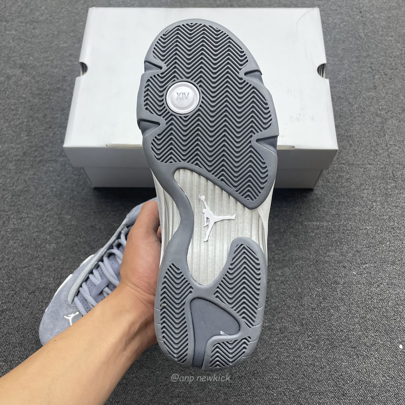 Air Jordan 14 Retro Flint Grey Fj3460 012 (5) - newkick.vip