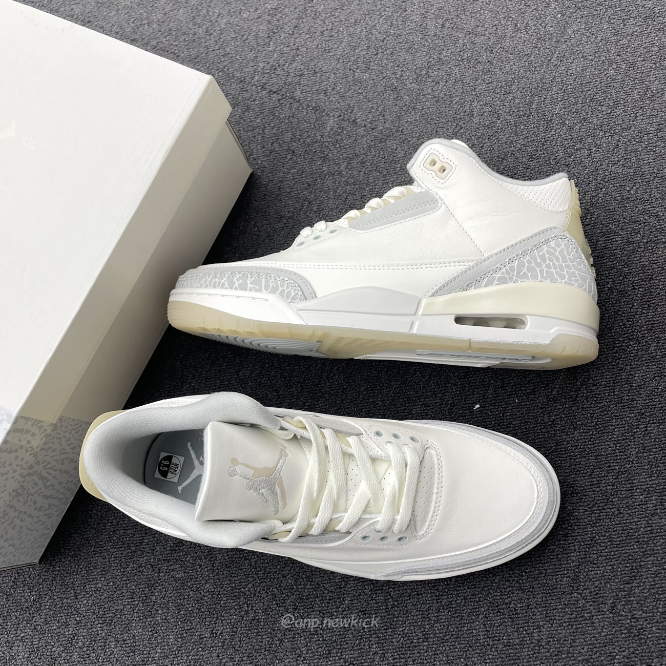 Air Jordan 3 Retro Craft Ivory Fj9479 100 (2) - newkick.vip