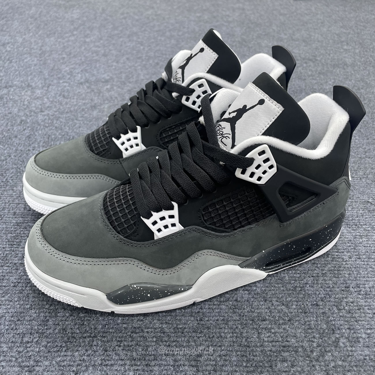 Air Jordan 4 Retro Fear Black Grey Fq8138 002 (6) - newkick.vip