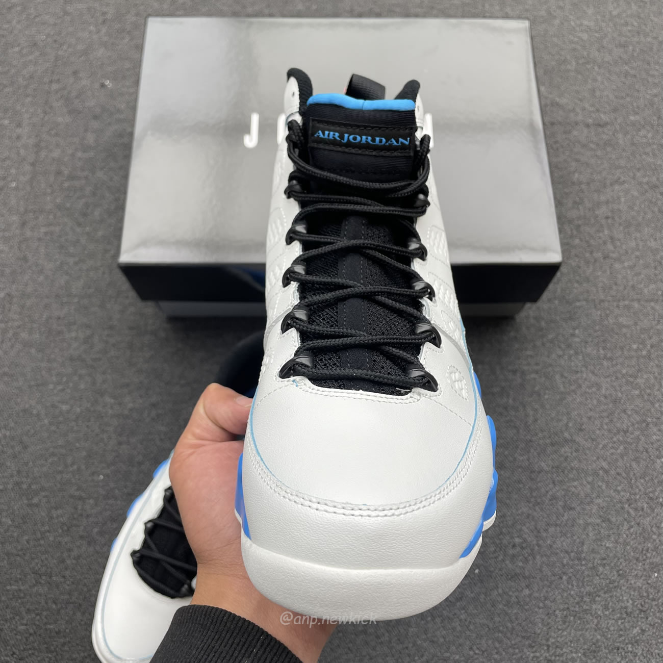 Air Jordan 9 Retro Powder Blue 2024 Fq8992 101 (5) - newkick.vip