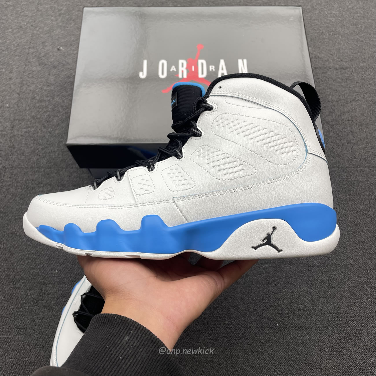 Air Jordan 9 Retro Powder Blue 2024 Fq8992 101 (6) - newkick.vip