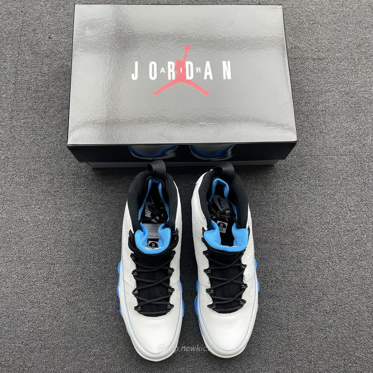 Air Jordan 9 Retro Powder Blue 2024 Fq8992 101 (7) - newkick.vip