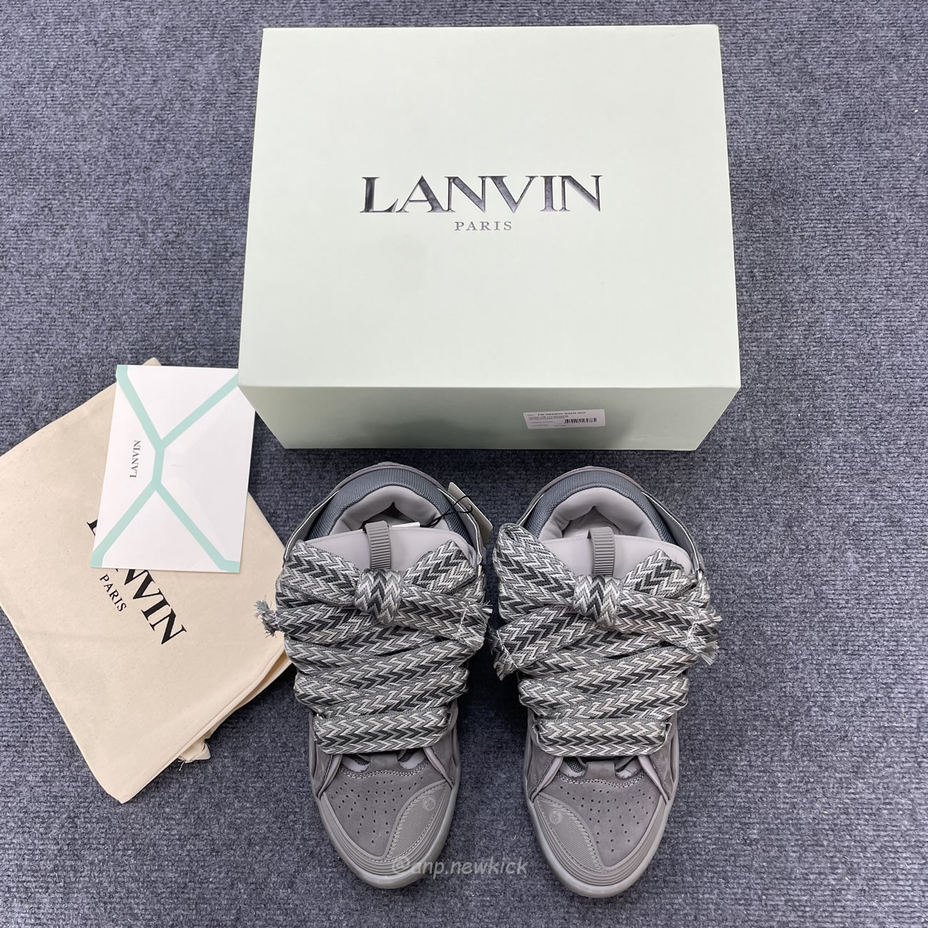 Lanvin Leather Curb Grey Fw Skdk00 Nash A20 (2) - newkick.vip