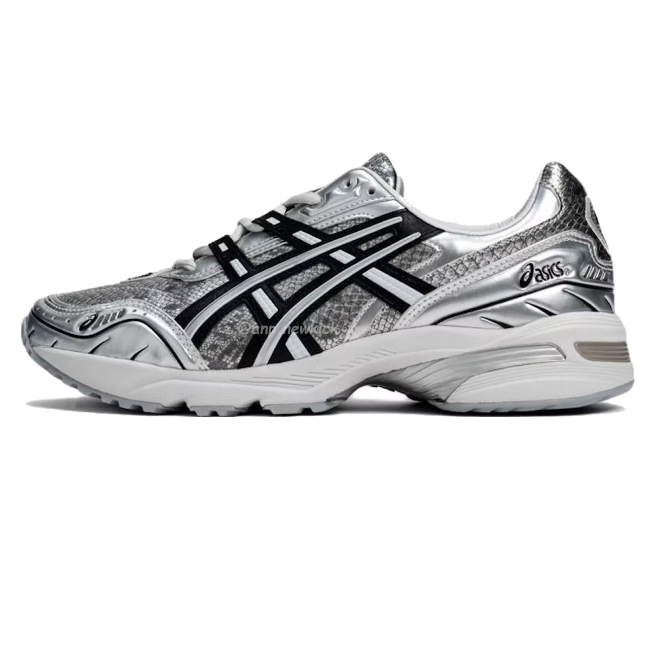 Asics Gel 1090 Black Pure Silver Andersson Bell White Orange (11) - newkick.vip