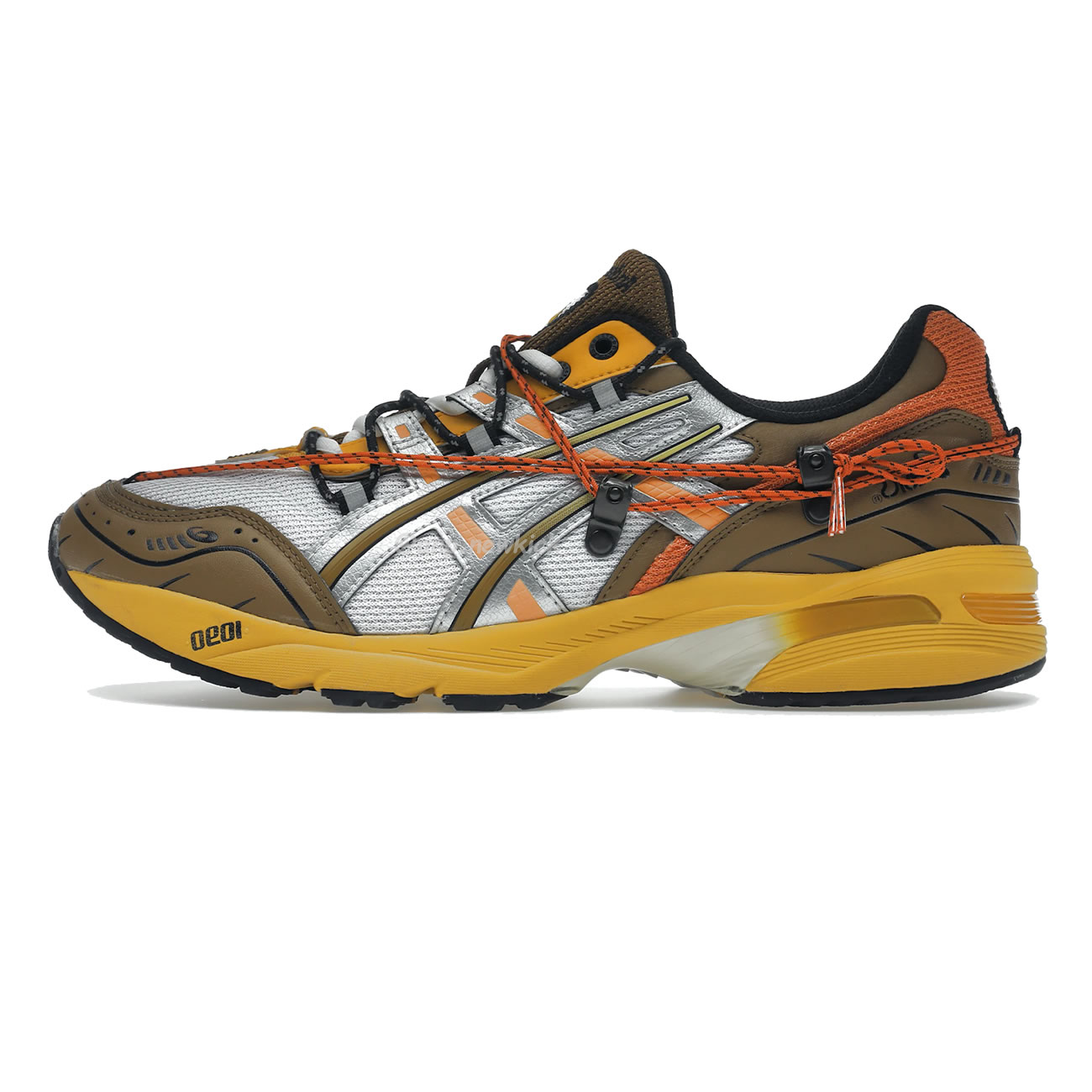 Asics Gel 1090 Black Pure Silver Andersson Bell White Orange (14) - newkick.vip