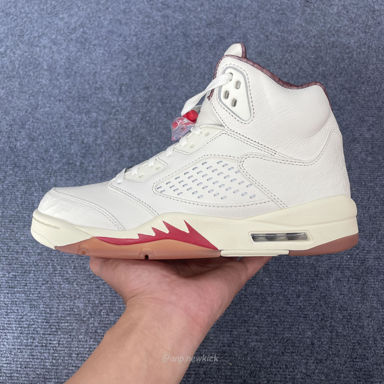 Air Jordan 5 Retro El Grito Sail Hf8833 100 (8) - newkick.vip