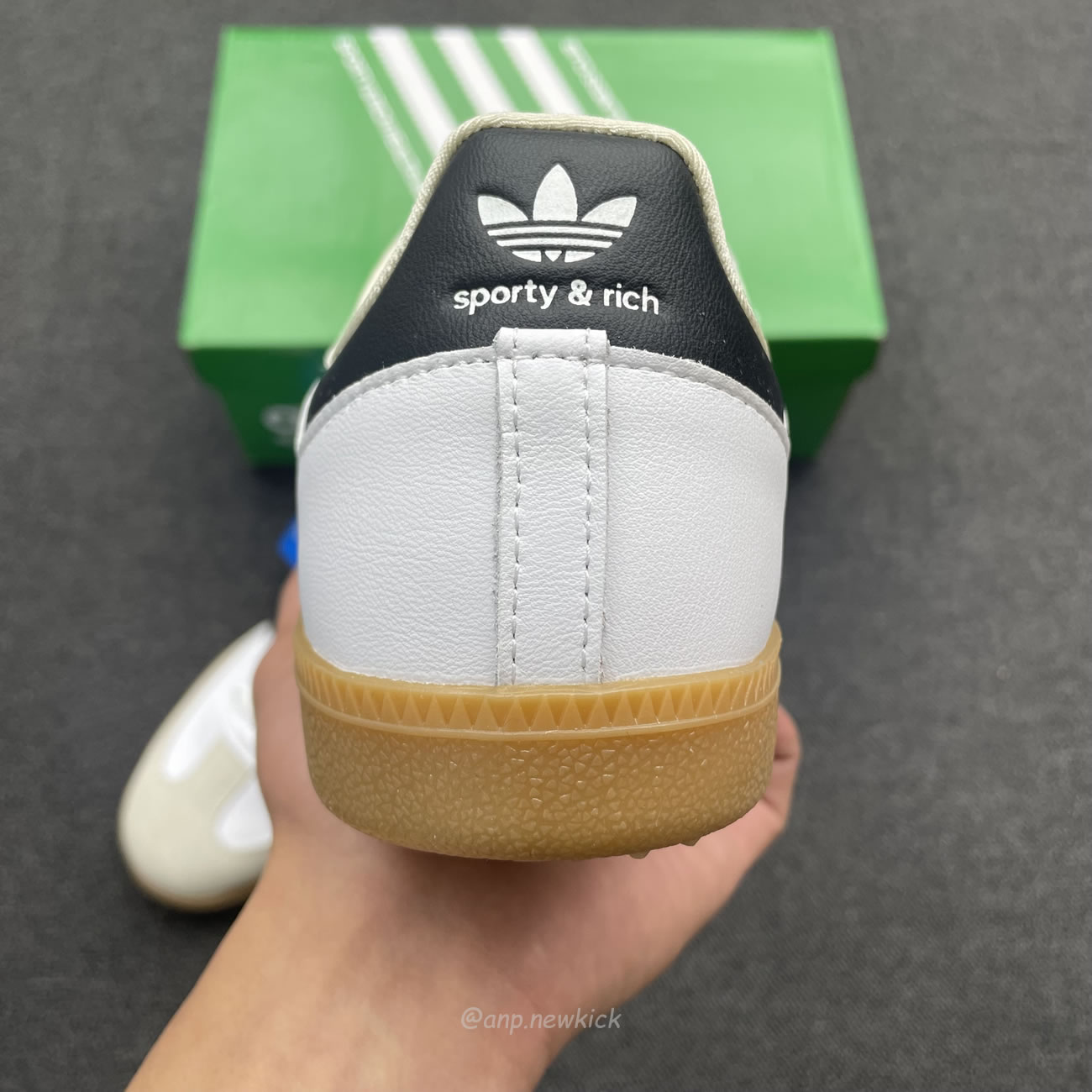 Adidas Samba Og Sporty Rich White Black Hp3354 (10) - newkick.vip