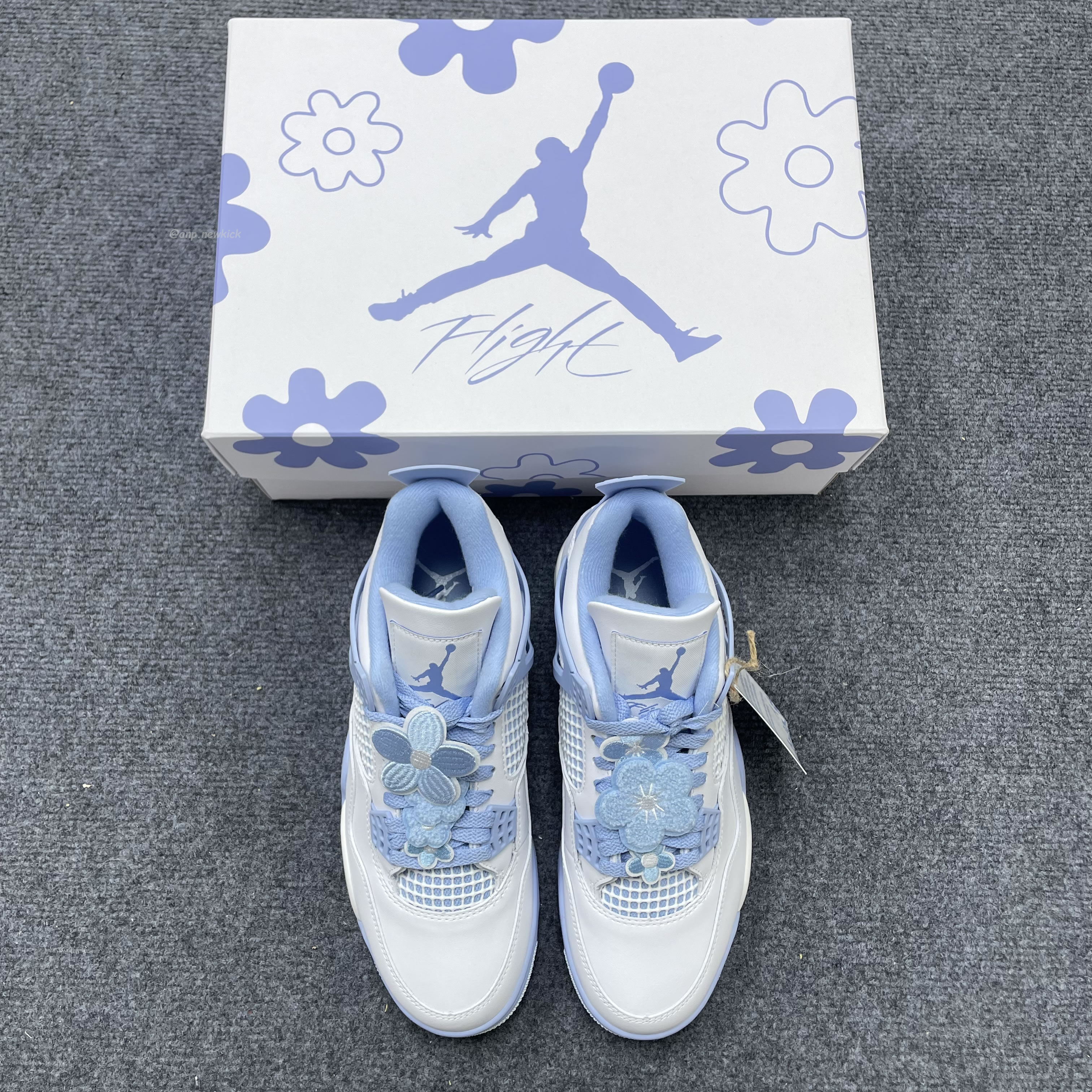 Air Jordan 4 Retro Forget Me Not Hv0823 100 (2) - newkick.vip