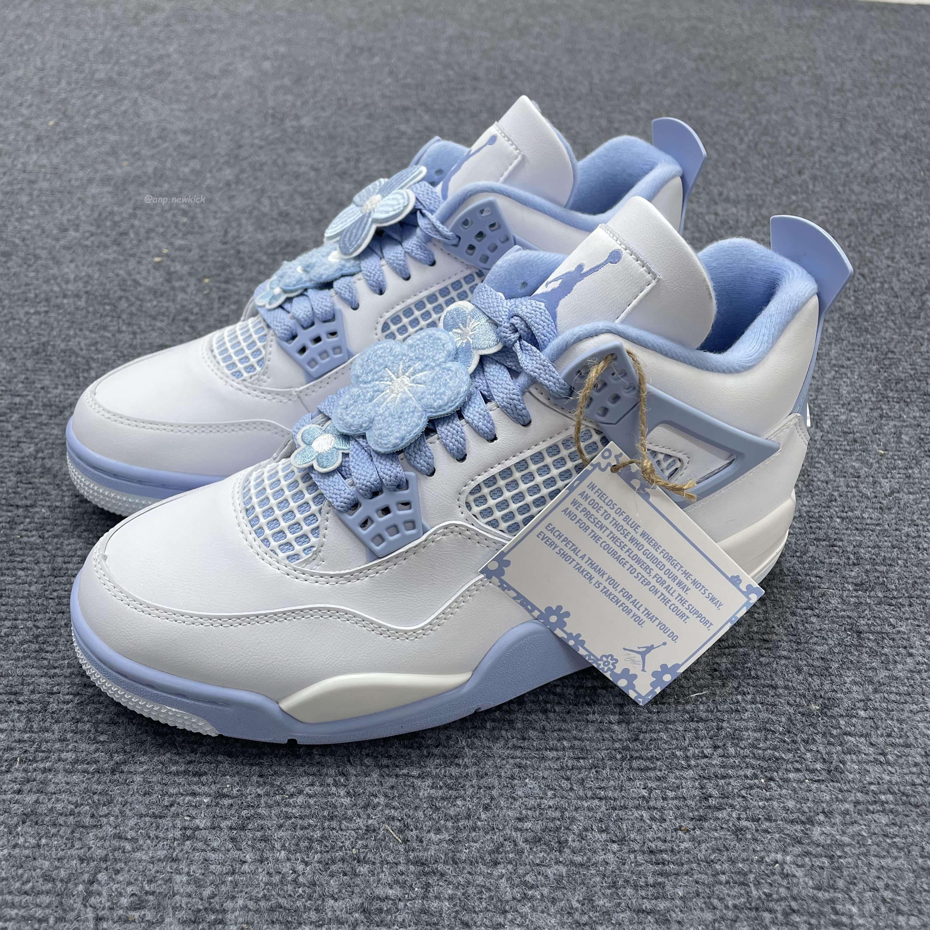 Air Jordan 4 Retro Forget Me Not Hv0823 100 (7) - newkick.vip