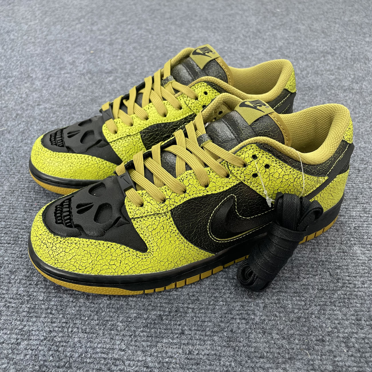 Nike Dunk Low Qs Halloween Skull Hv6103 300 (6) - newkick.vip