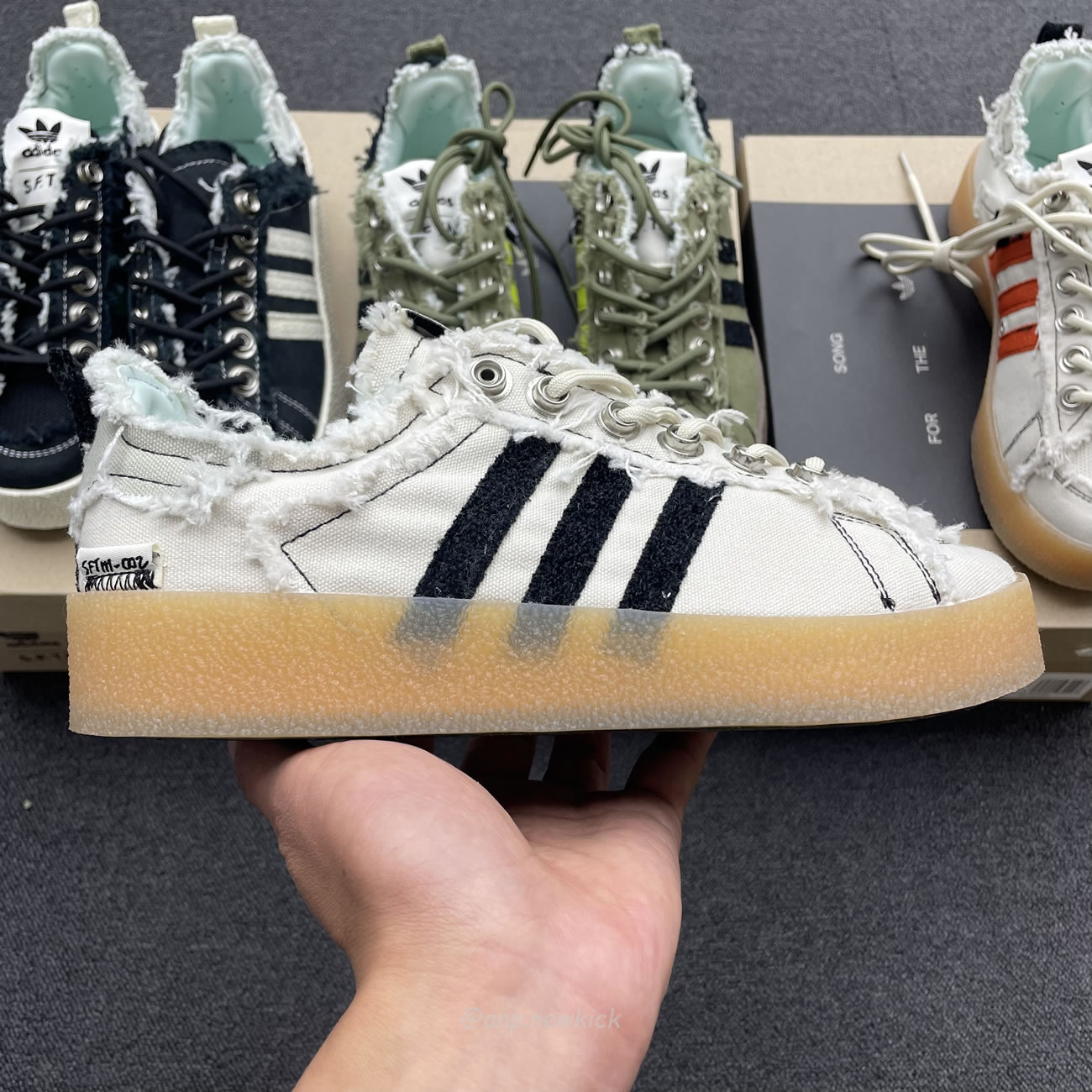 Adidas Campus 80s Song For The Mute Olive Bliss Black Id4792 Id4791 Id4818 (7) - newkick.vip