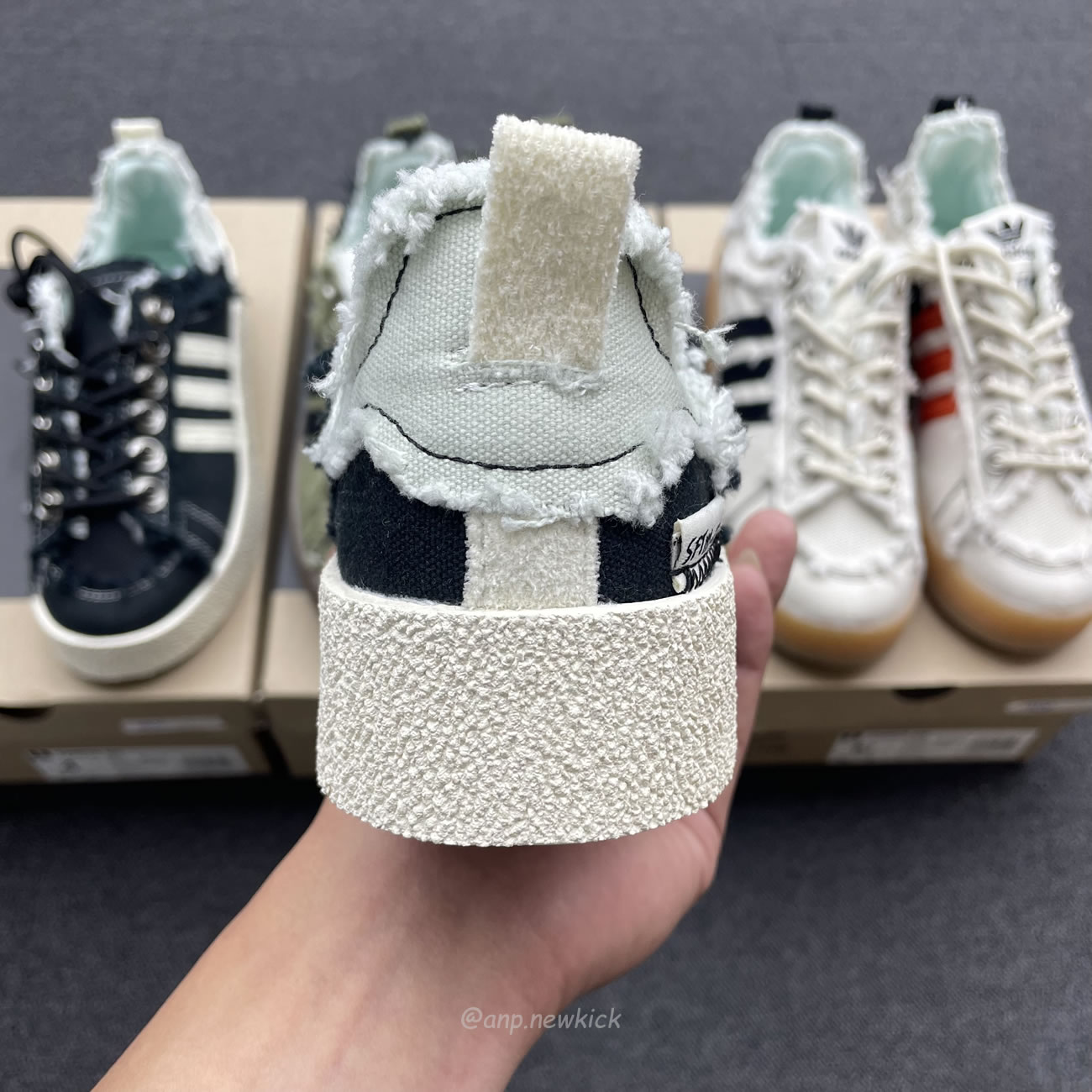 Adidas Campus 80s Song For The Mute Olive Bliss Black Id4792 Id4791 Id4818 (9) - newkick.vip