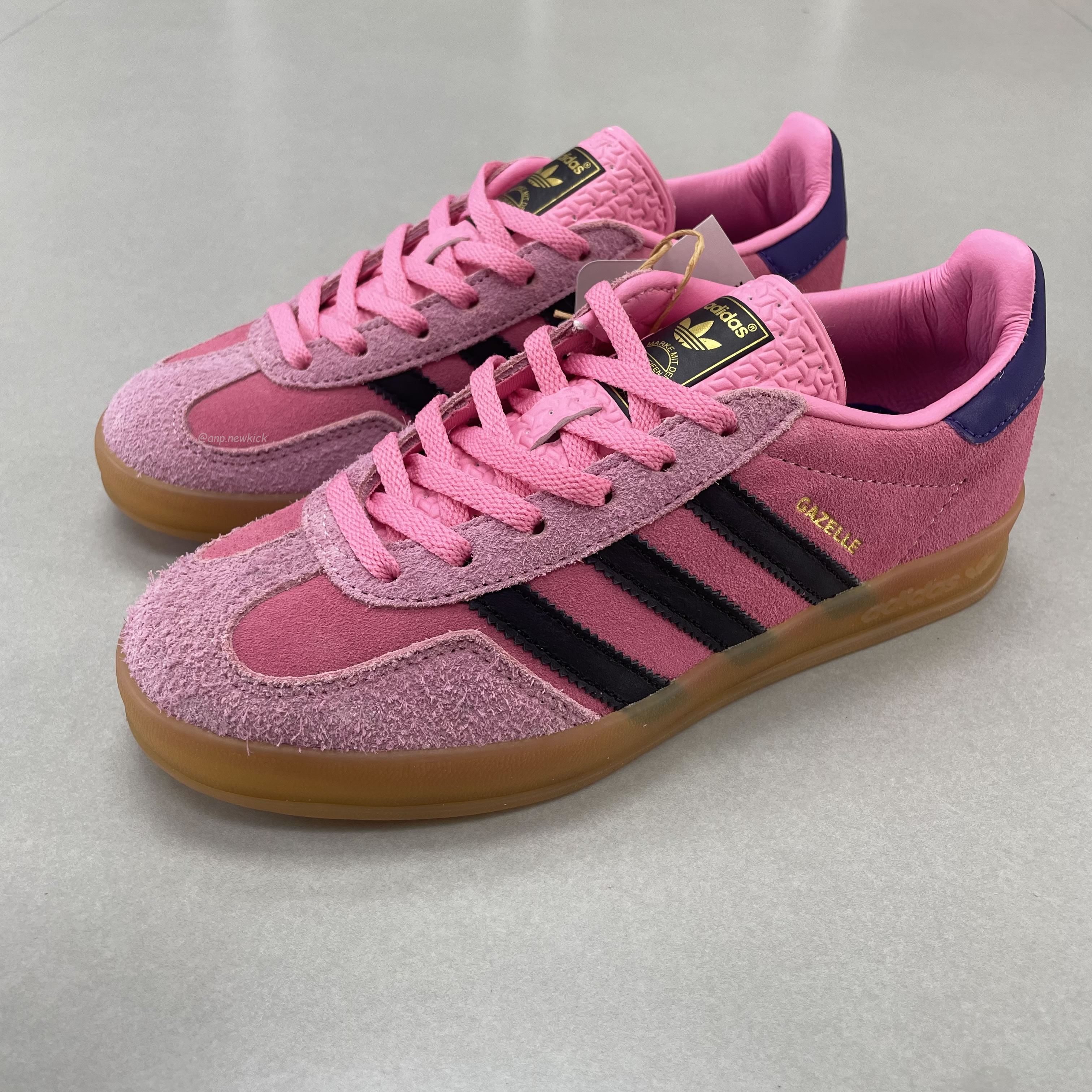 Adidas Gazelle Indoor Bliss Pink Purple Womens Ie7002 (4) - newkick.vip