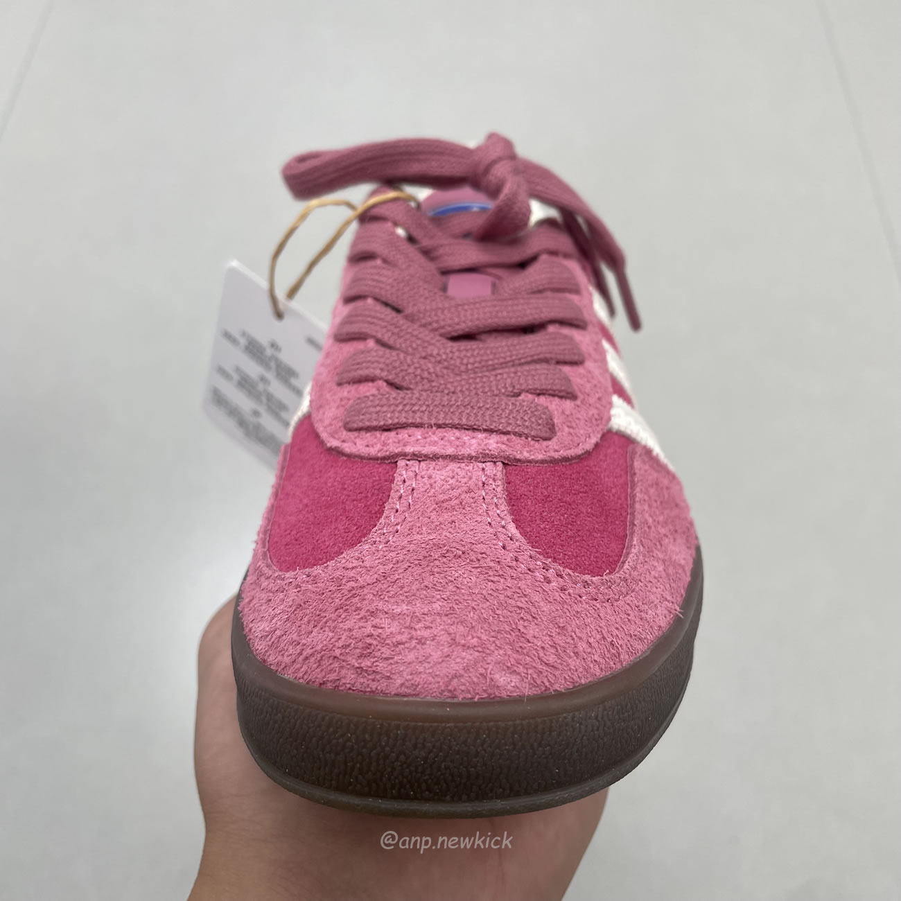 Adidas Gazelle Indoor Pink Cloud White If1809 (4) - newkick.vip