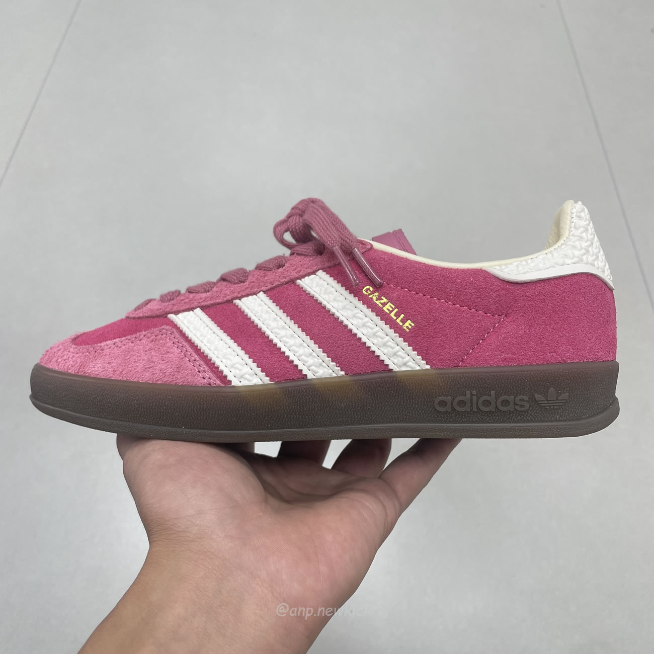 Adidas Gazelle Indoor Pink Cloud White If1809 (7) - newkick.vip