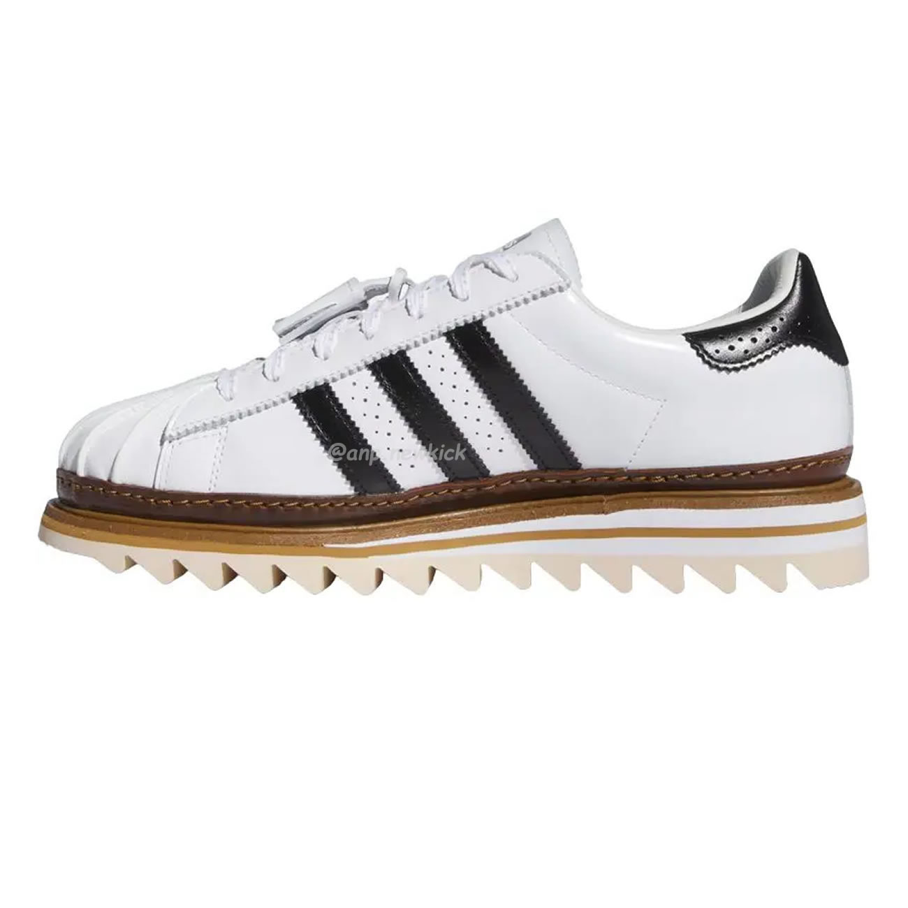 Adidas Superstar Clot By Edison Chen White Black Crystal Sand Ih3132 Ih3131 (4) - newkick.vip