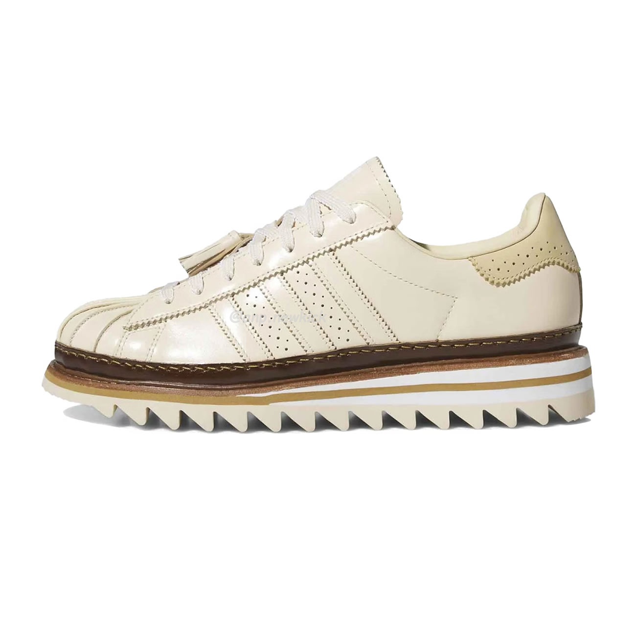 Adidas Superstar Clot By Edison Chen Milk Tea Jq6117 (1) - newkick.vip