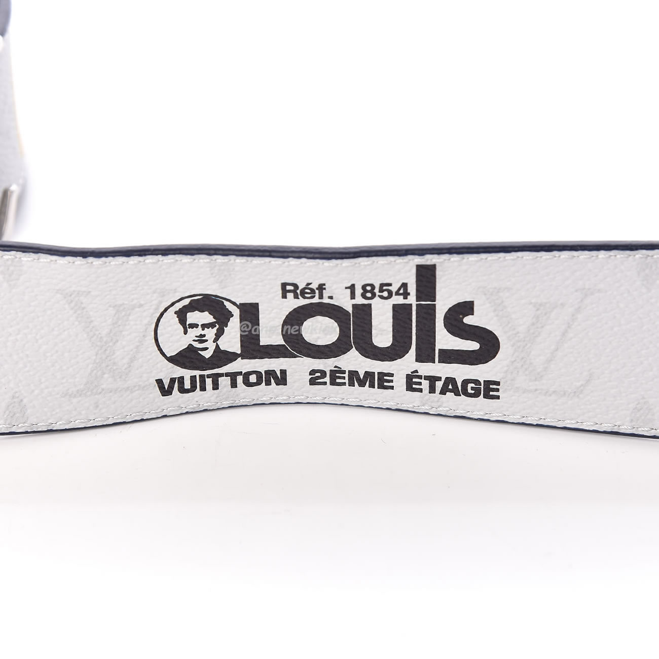 Louis Vuitton Lv Initiales Belt Monogram Logo Story 40mm White M0162s (5) - newkick.vip