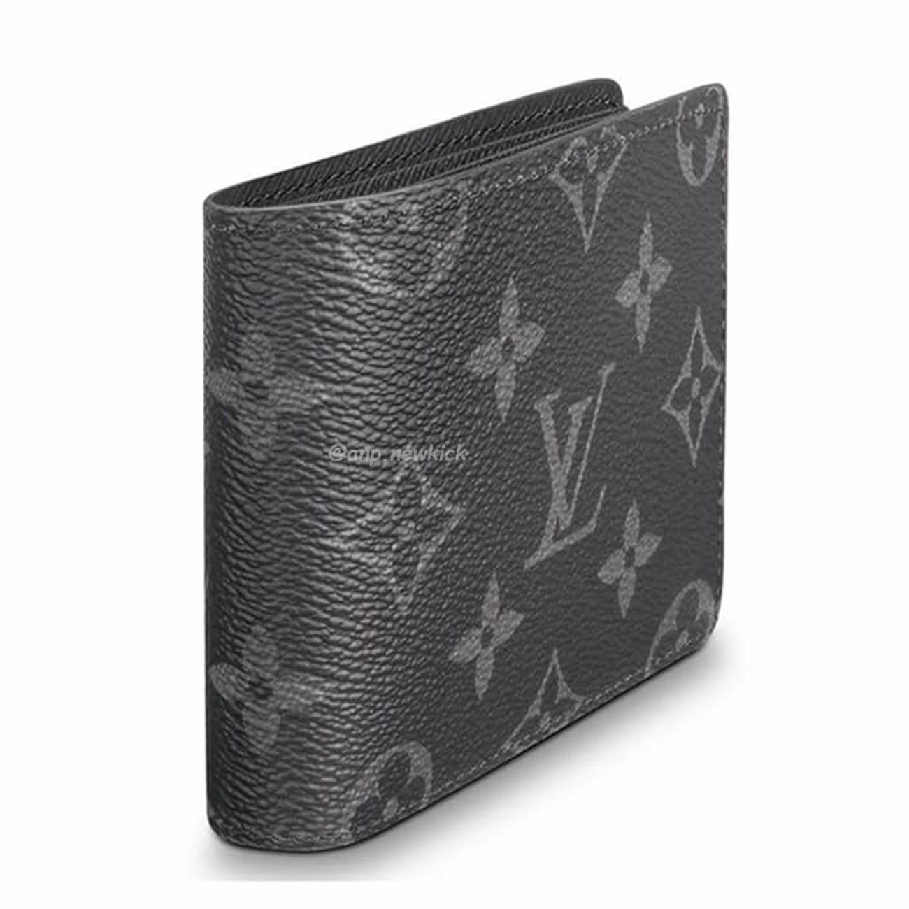 Louis Vuitton Slender Wallet Monogram Eclipse M62294 (4) - newkick.vip