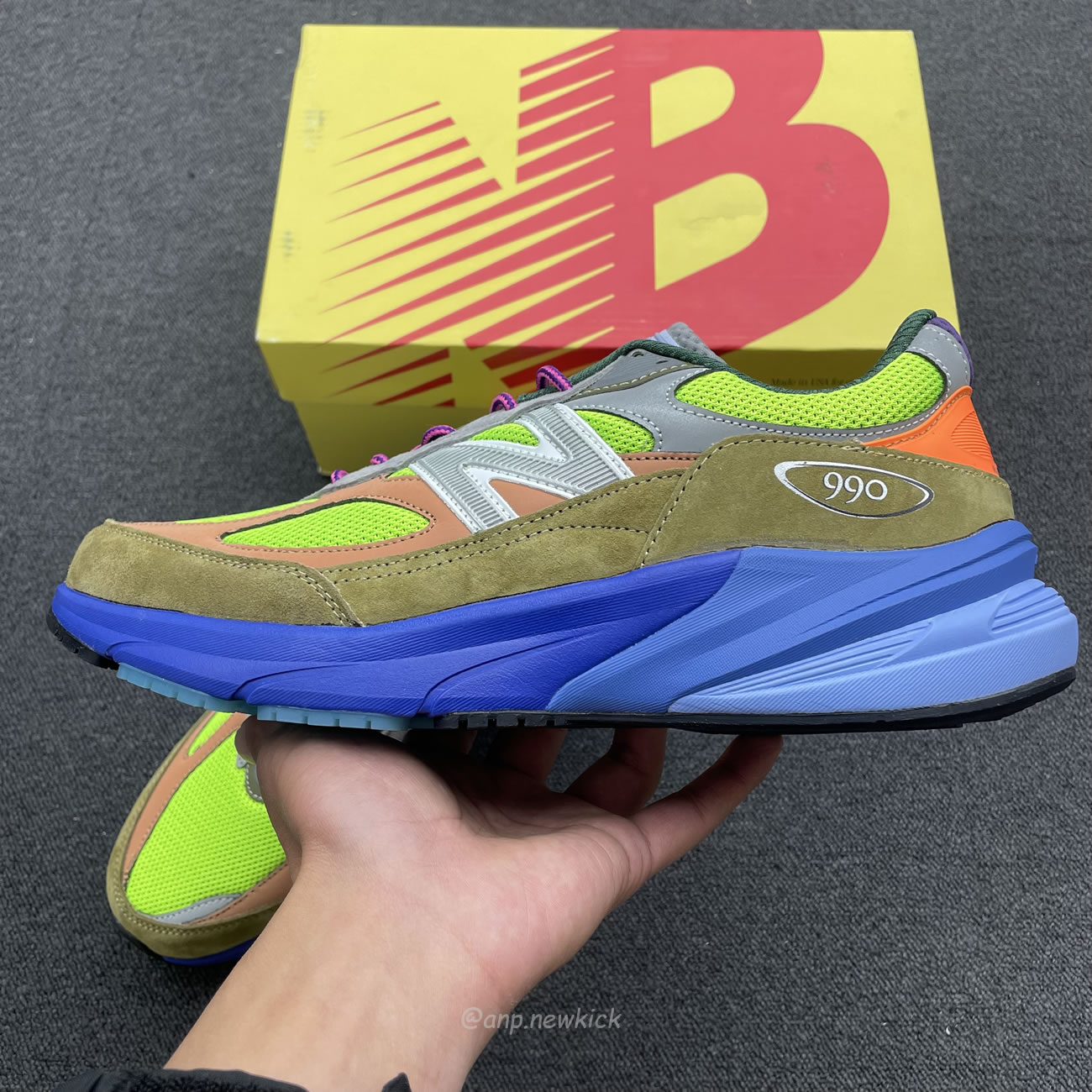 New Balance 990v6 Miusa Action Bronson Baklava M990ab6 (13) - newkick.vip