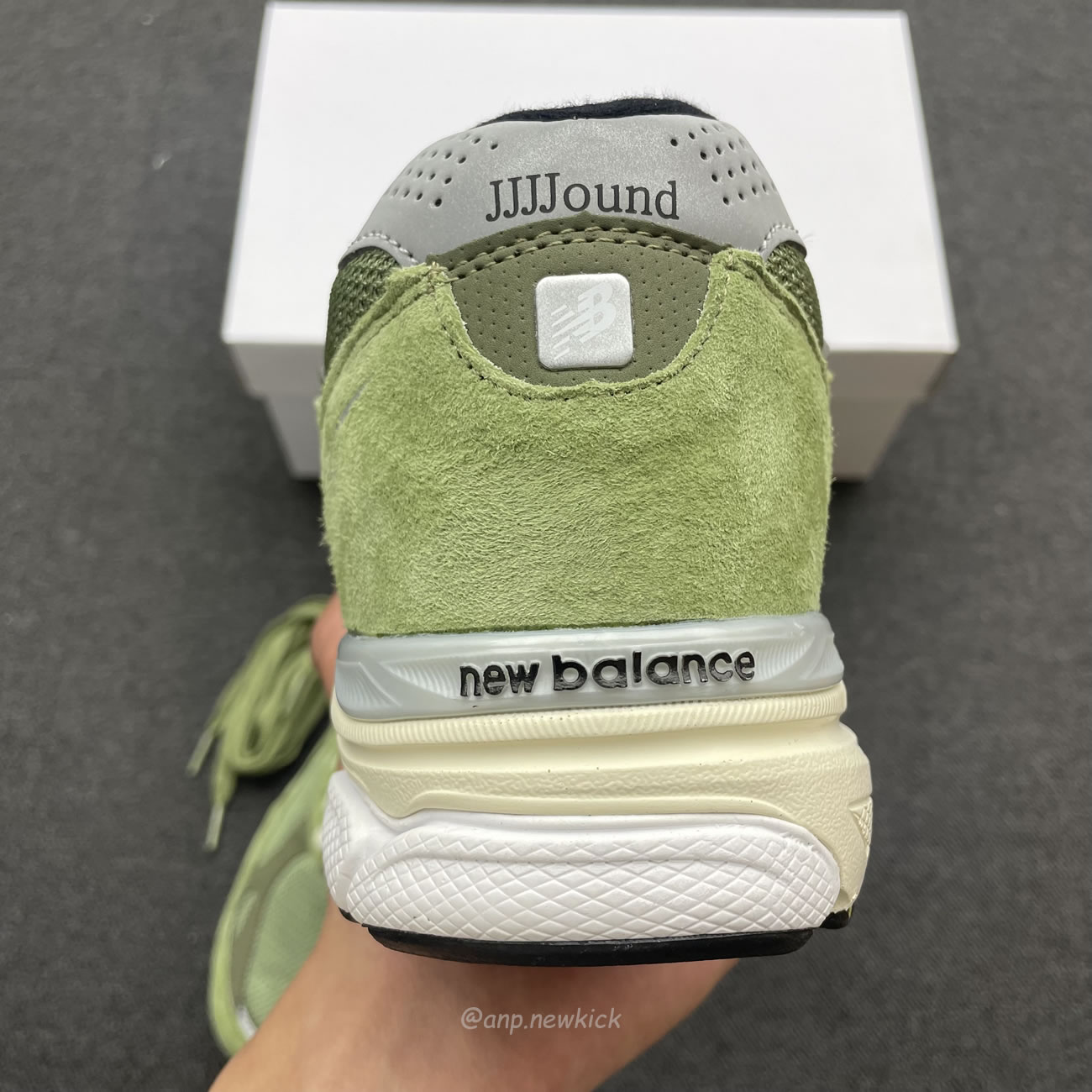 New Balance 990v3 Miusa Jjjjound Olive M990jd3 (8) - newkick.vip