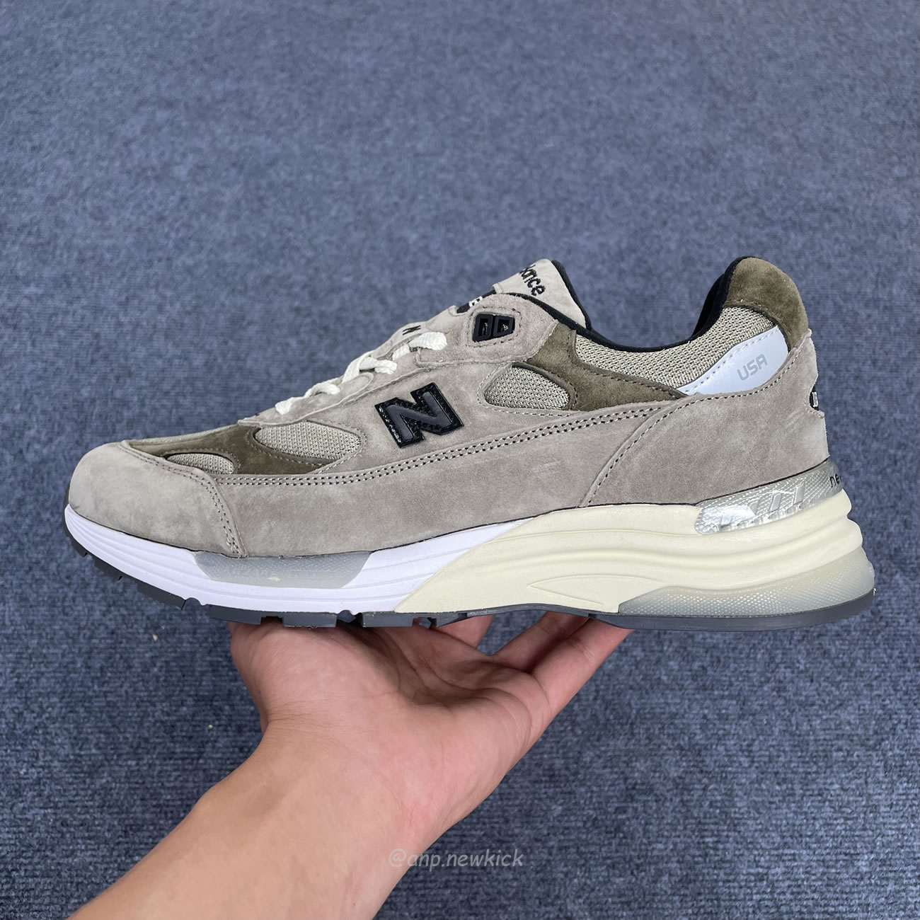 New Balance 992 Jjjjound Grey M992j2 (4) - newkick.vip