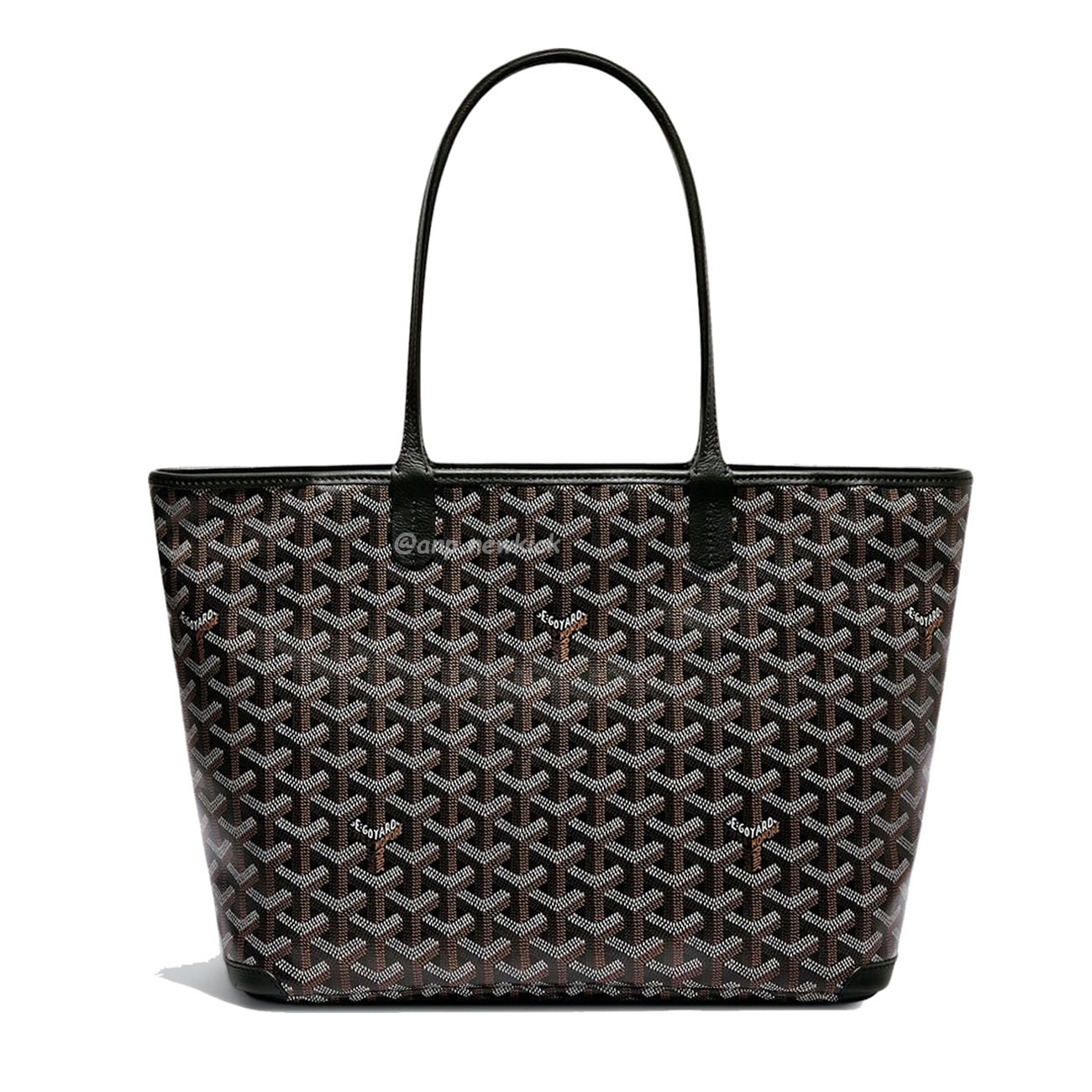 Goyard Artois Tote Pm Blacknatural Green Grey Red White Navy Blue Black Yellow (11) - newkick.vip