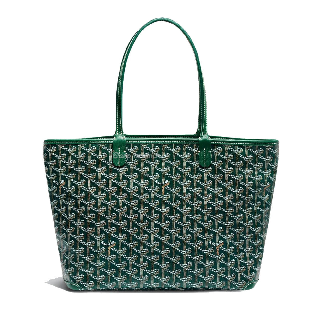 Goyard Artois Tote Pm Blacknatural Green Grey Red White Navy Blue Black Yellow (16) - newkick.vip