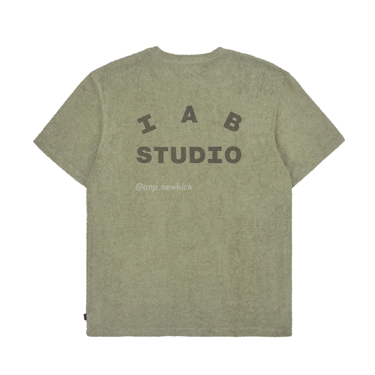 Iab Studio Towel T Shirt Light Green (2) - newkick.vip