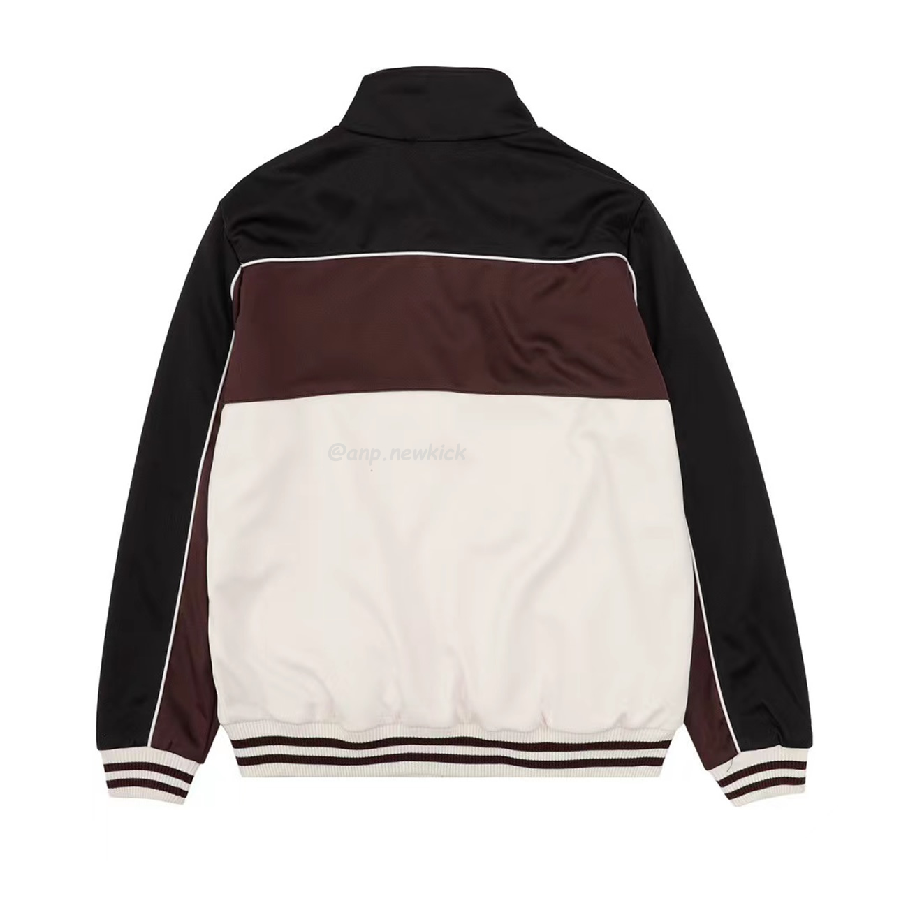 Celine Triomphe Logo Embroidered Zip Up Track Jacket (7) - newkick.vip