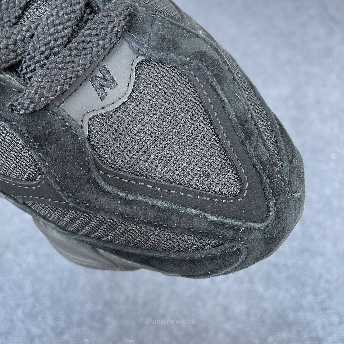 New Balance 9060 Triple Black U9060bpm (5) - newkick.vip