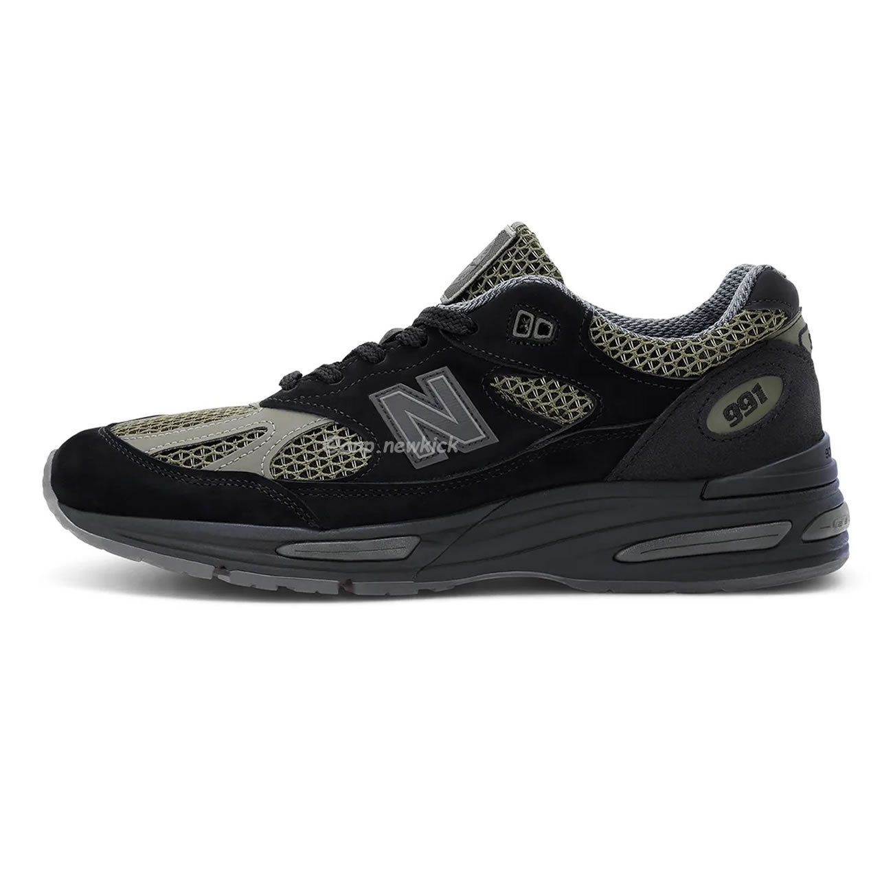 New Balance 991v2 Miuk Stone Island Black U991sd2 (1) - newkick.vip