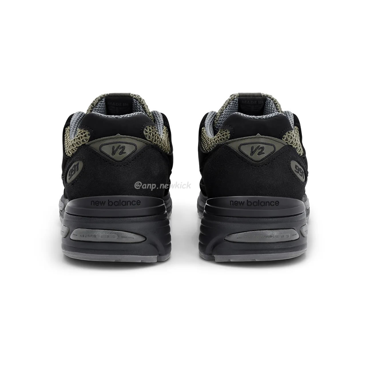 New Balance 991v2 Miuk Stone Island Black U991sd2 (8) - newkick.vip