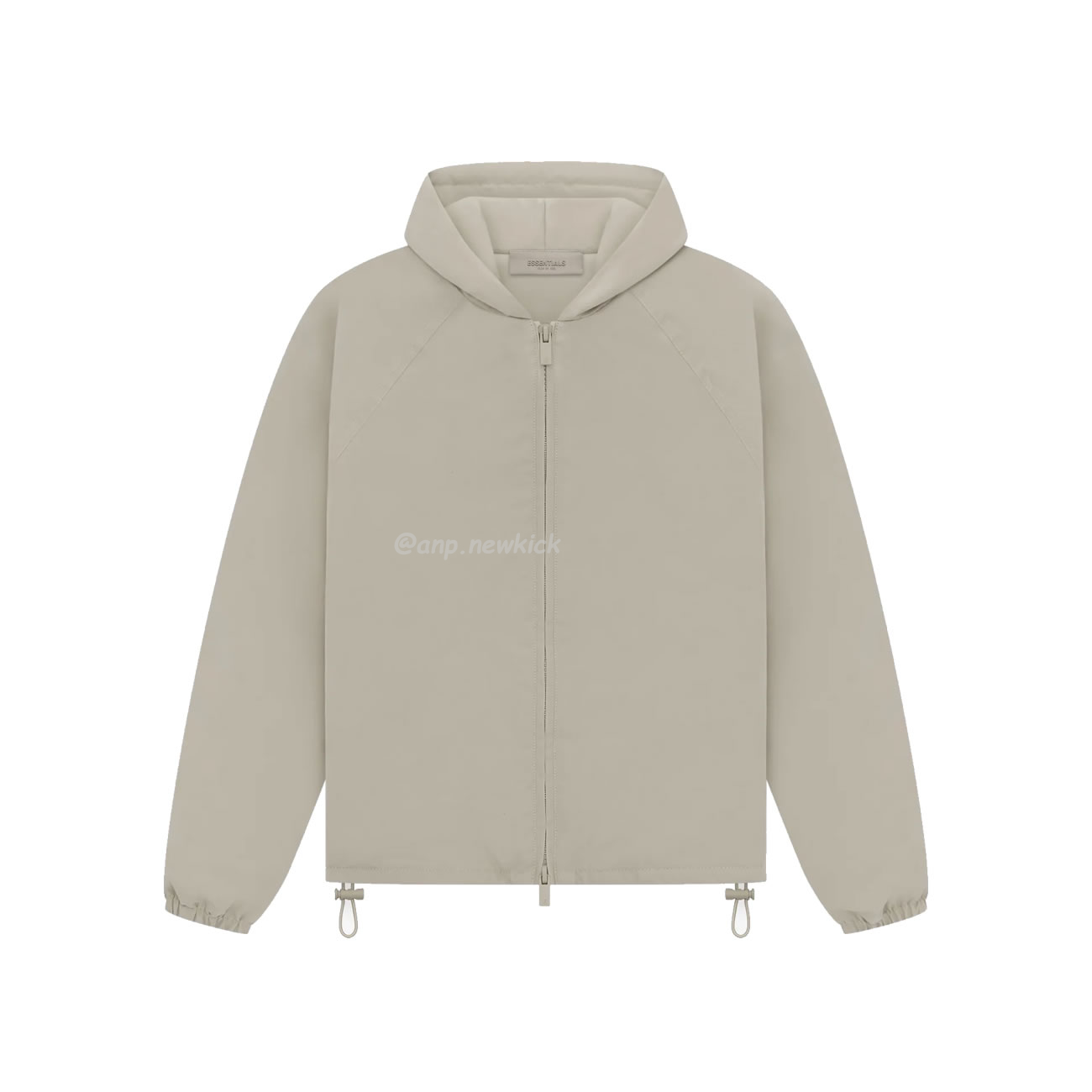 Fear Of God Essentials Fog 23fw Zipper Hooded Cotton Jacket Brown Black Elephant White S Xl (4) - newkick.vip