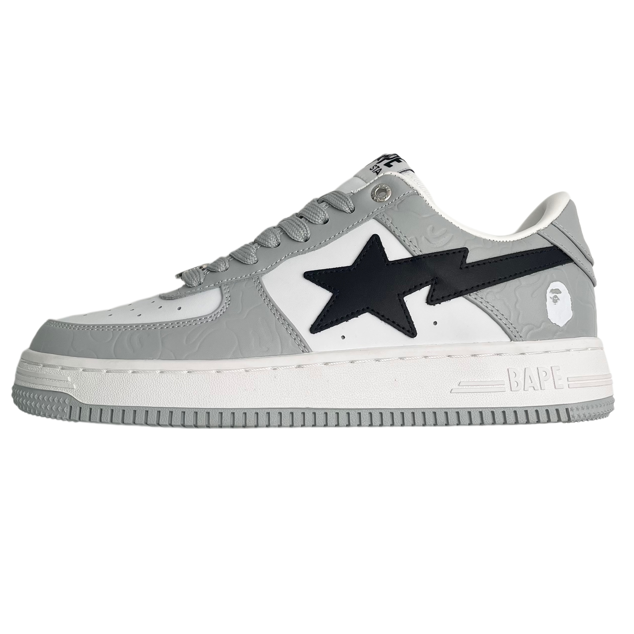 A Bathing Ape Bape Sta Low Black (15) - newkick.vip