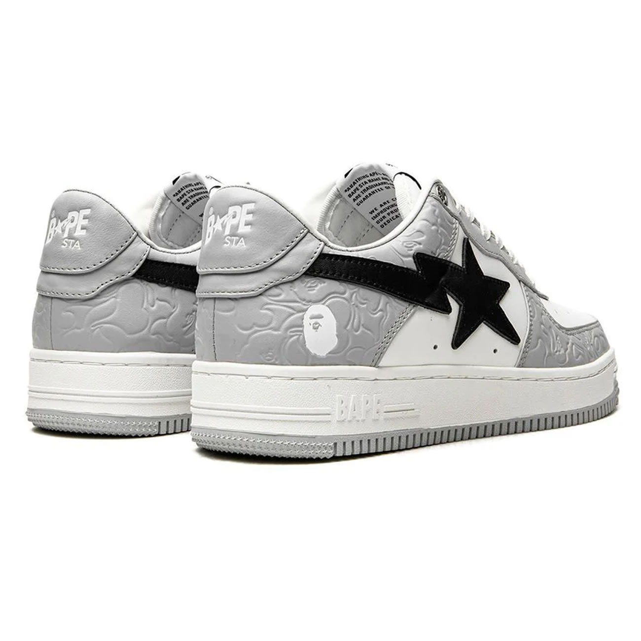 A Bathing Ape Bape Sta Low Black (18) - newkick.vip