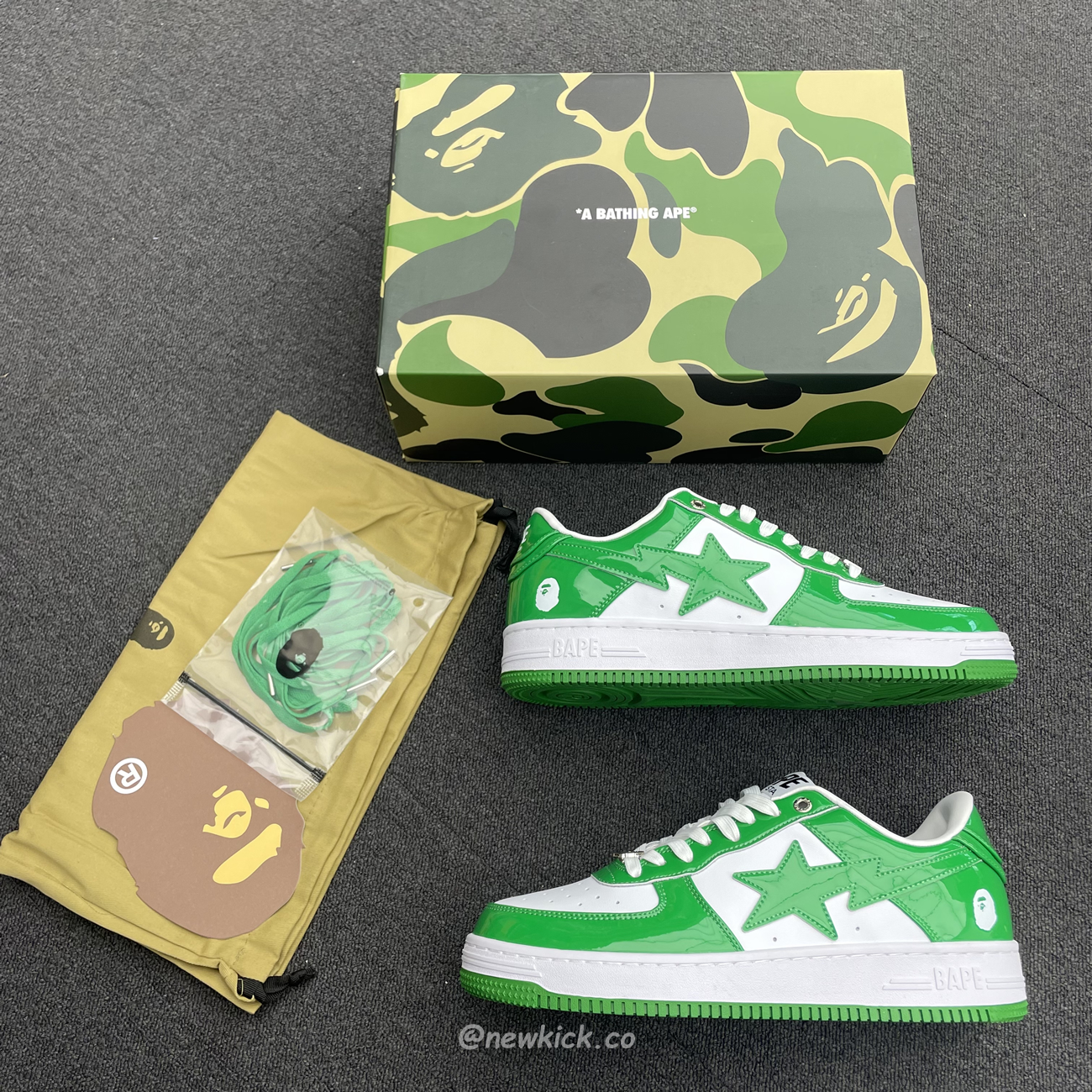 A Bathing Ape Bape Sta Low Black (28) - newkick.vip